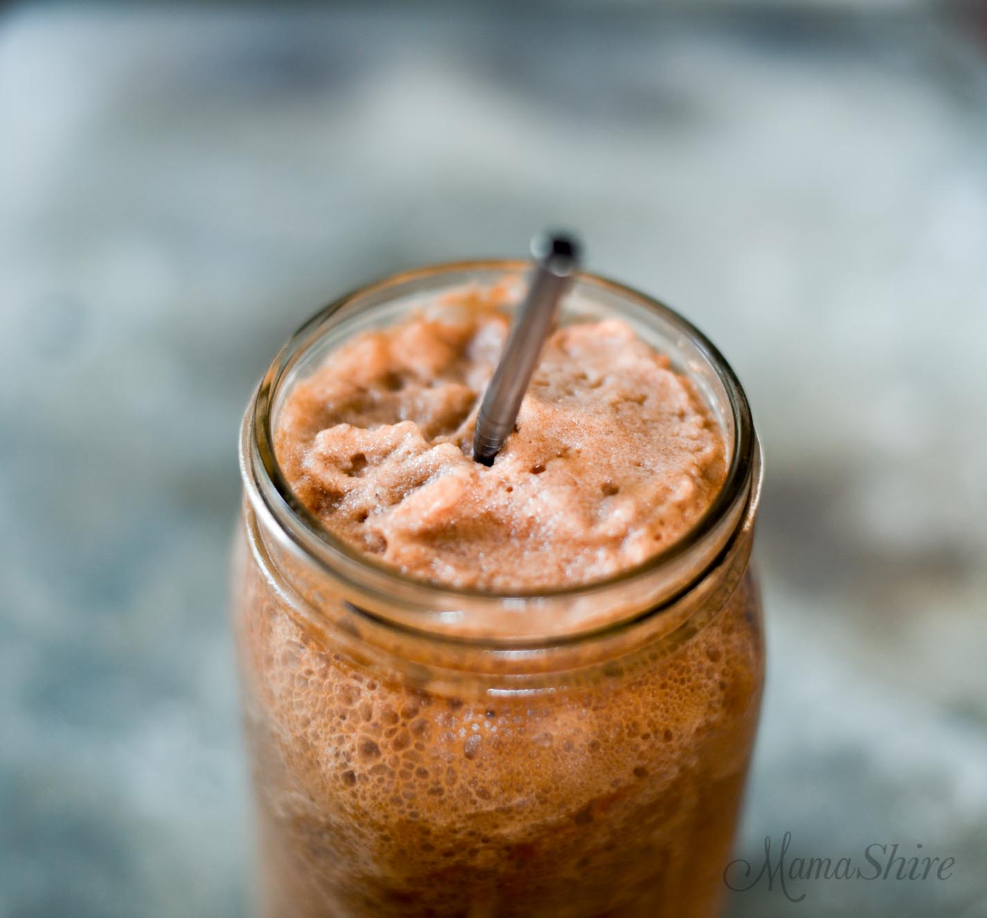 Frosted Mocha - Dairy-free, Sugar-free, Low-Carb, THM-FP 