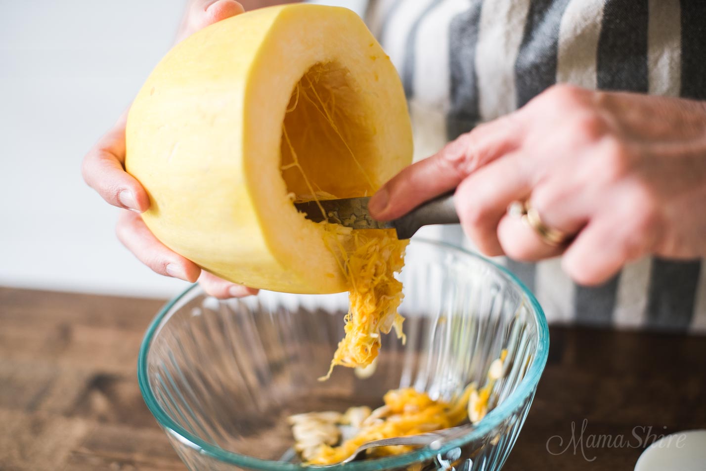 How to Cut and Cook a Spaghetti Squash