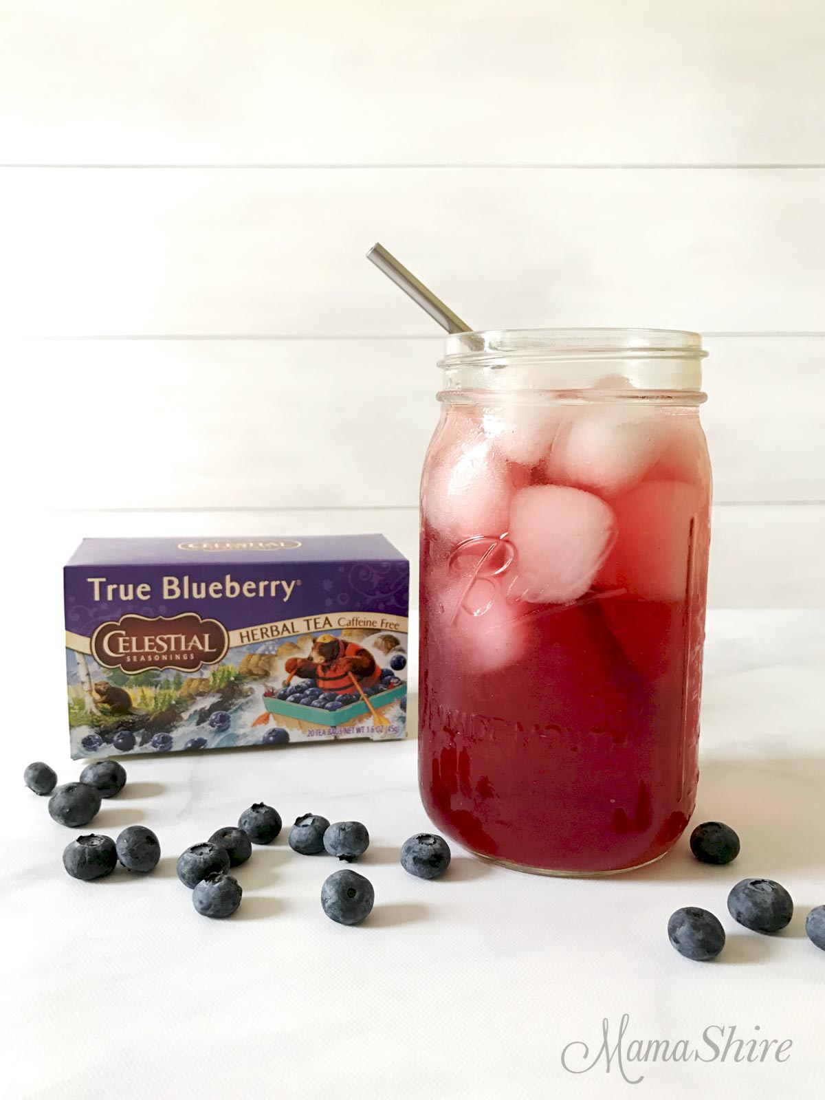 Blueberry Good Girl Moonshine - Sugar-free, Low-carb, THM all-day sipper