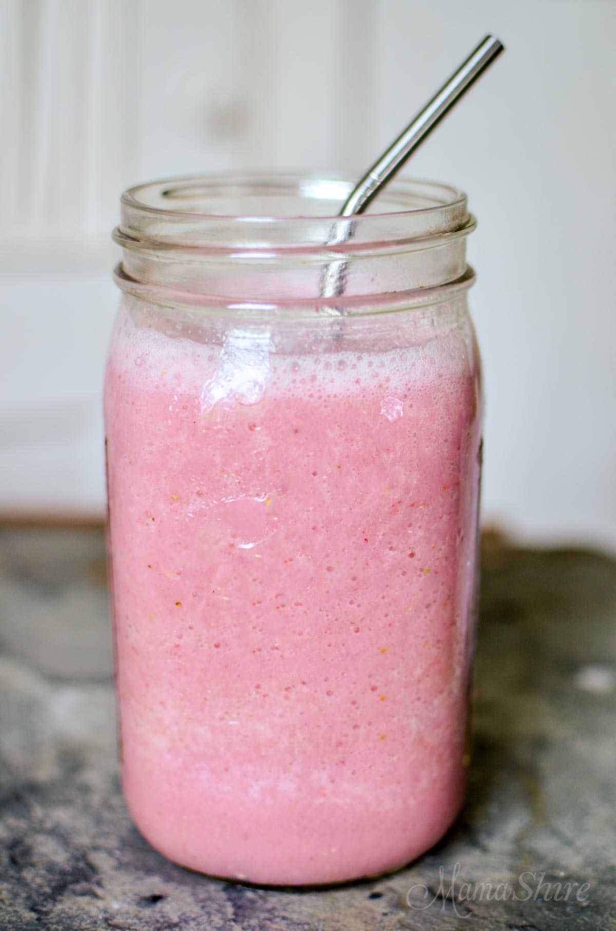 Strawberry Banana Frosty - Dairy-Free Sugar-Free Shakes, Frosties, and Smoothies