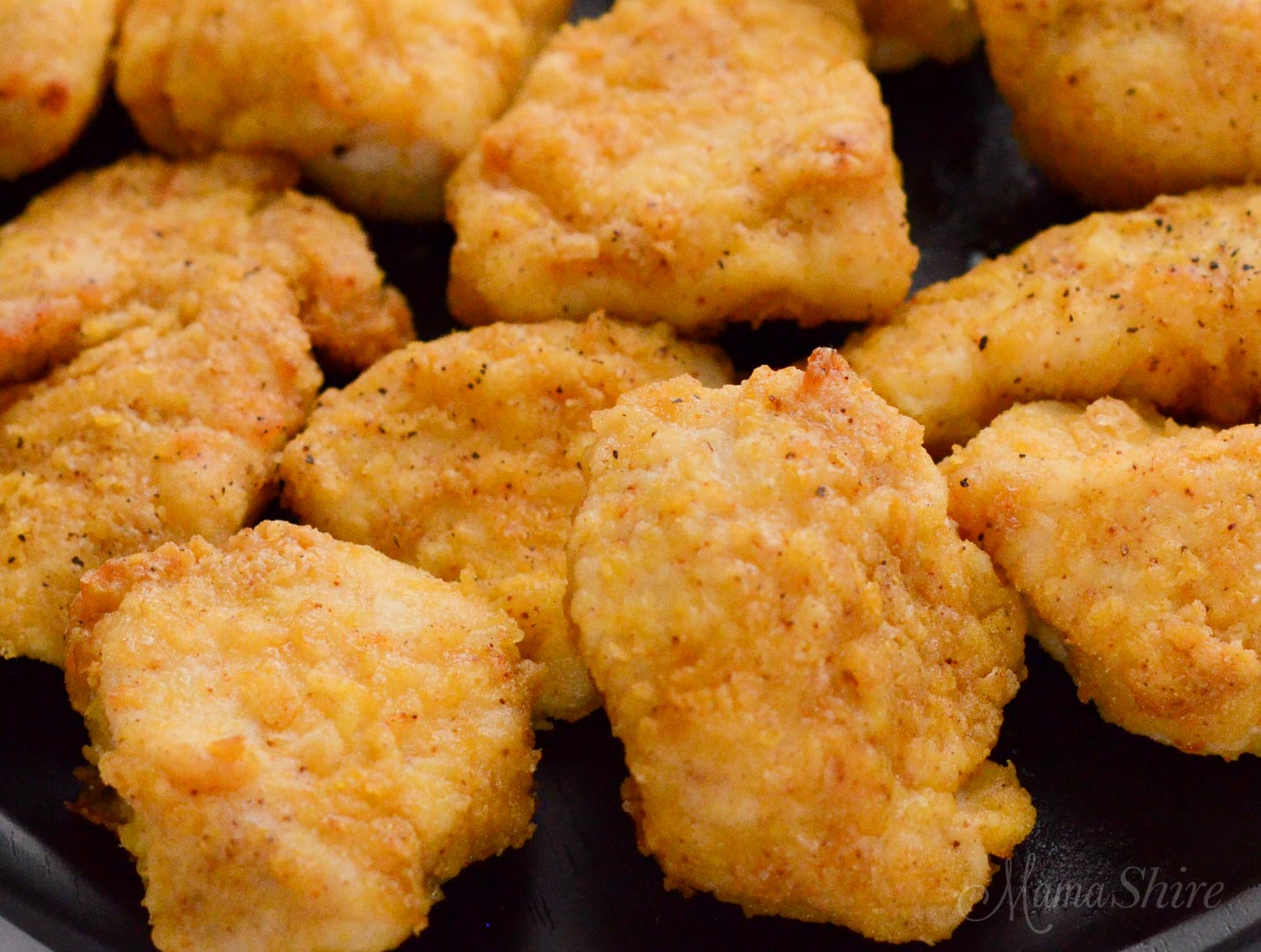 Gluten-free air fryer chicken nuggets