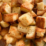 How to make gluten-free croutons.