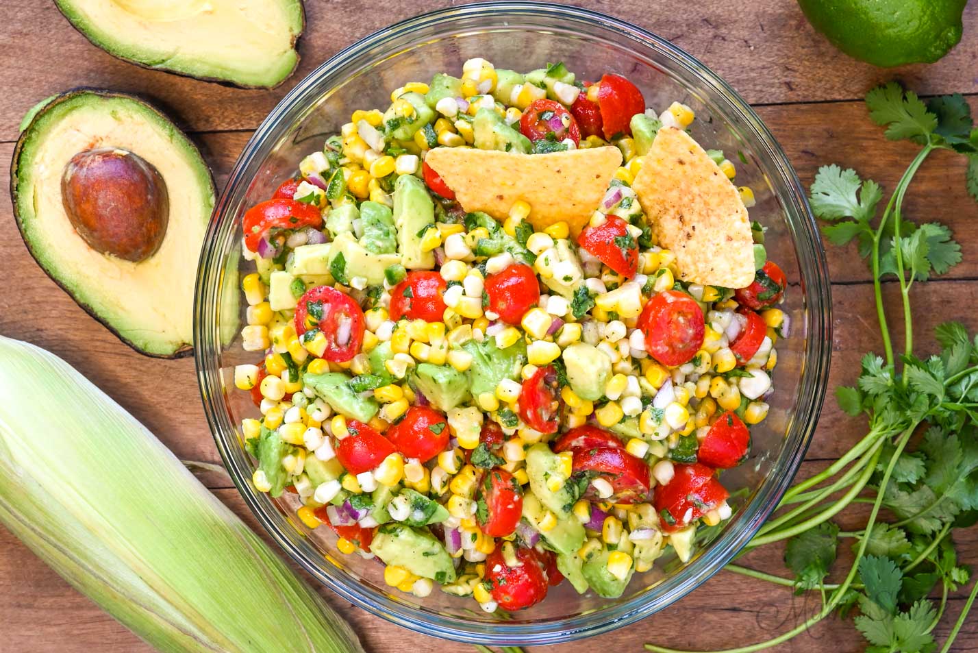 Summer Avocado Corn Salad Mamashire