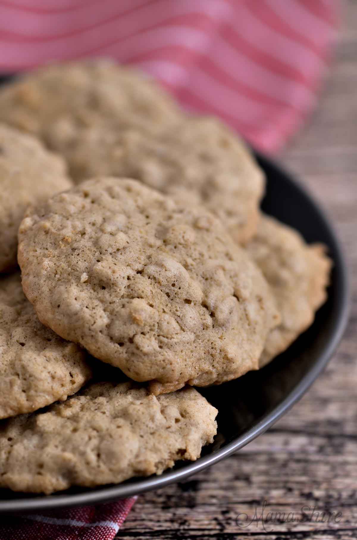 Gluten-free oatmeal cookies.