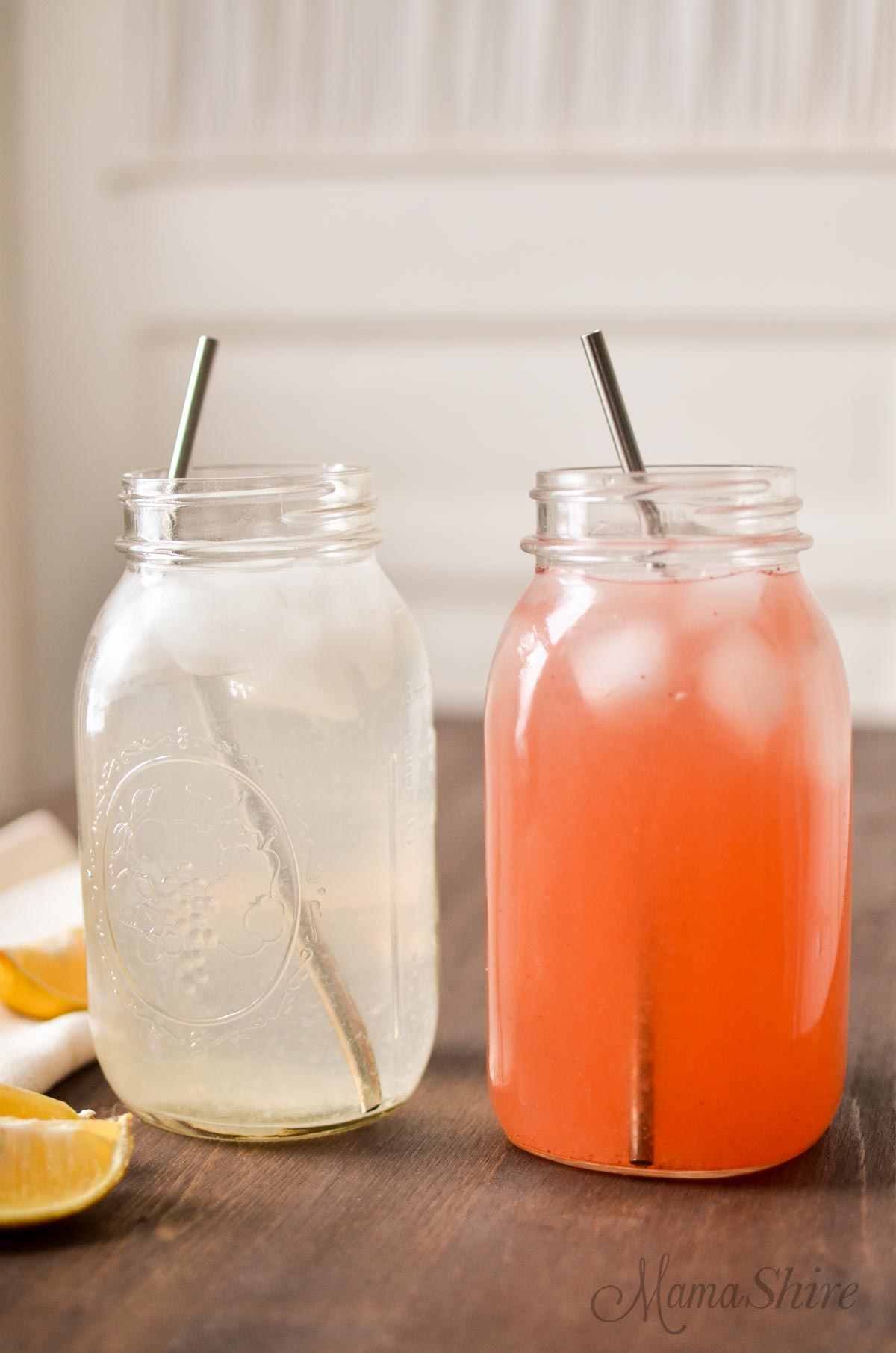 30+ Healthy Strawberry Recipes - Lemonade and Strawberry Lemonade Good Girl Moonshine.